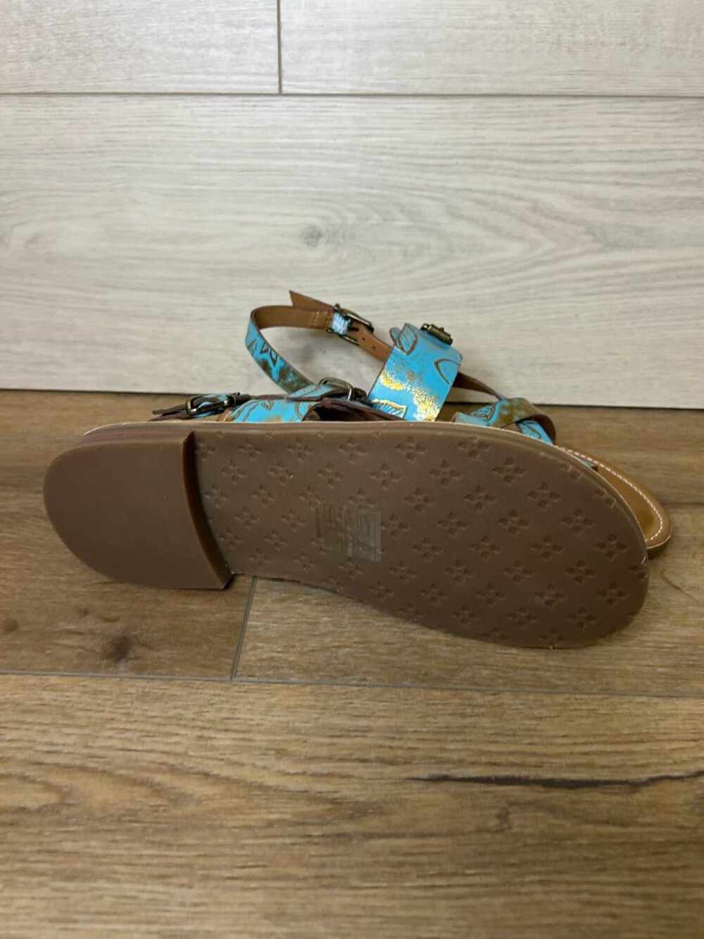 Patricia Nash Fidella Turquoise Sandals 7.5 - Picture 5 of 5